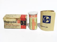 Segontin / Hoechst - Eski İlaç Şişeleri
