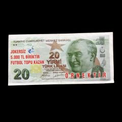 20 TL - Jokersiz 5000 TL biriktir