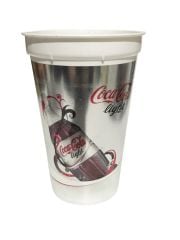 Coca Cola Light / Sert Plastik Bardak