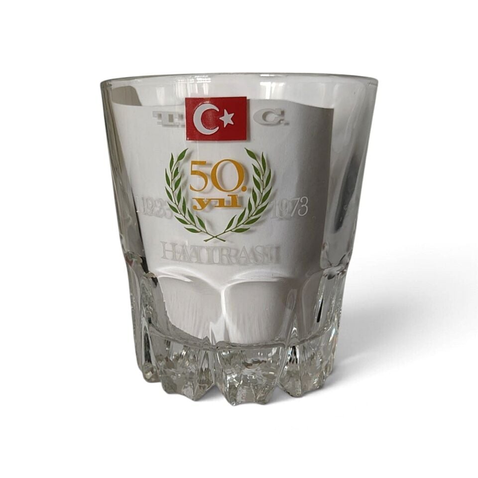 Cumhuriyetin 50. yılı * White Horse * Hatıra Bardak