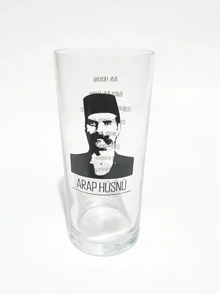Arap HÜSNÜ * İstanbul Kabadayıları temalı bardak * Hatıra Bardak