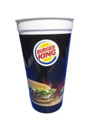 Burger King / Sert Plastik Bardak