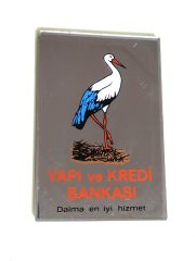Yapı ve Kredi Bankası / Daima en iyi hizmet - Promosyon cep aynası