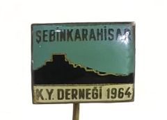 Şebinkarahisar K. Y. Derneği / Şebinkarahisar Kültür Yardım Derneği - Rozet