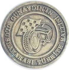 Günaydın'ın Uluslararası Türkiye Rallisi 1.4.VI Hatırası - Madalyon