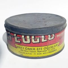 Efeoğlu Helva ve Reçelleri Adana - Teneke kutu