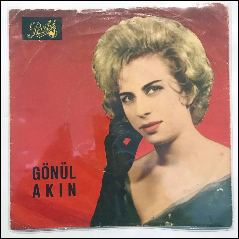 Gönül AKIN - Plak kabı / Sadece kapaktır, içerisinde kapak yoktur.