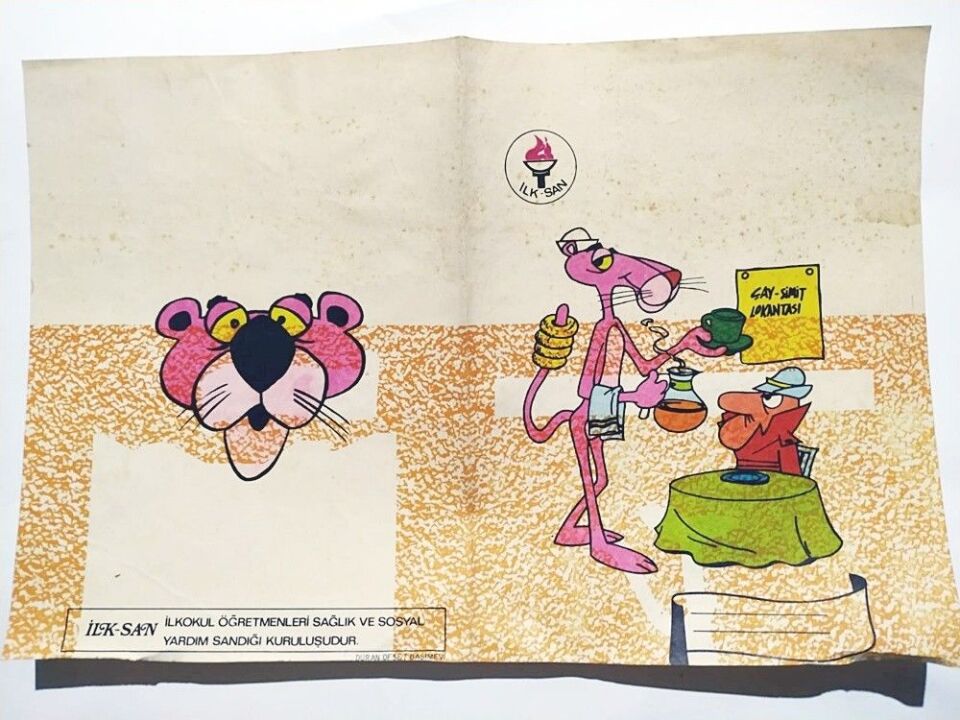 Pembe Panter - İlksan / Defter kapağı - Sadece kapaktır 3