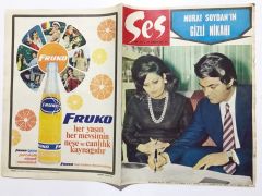 Murat SOYDAN kapaklı Ses Dergisi / Sadece dış kapaktır.