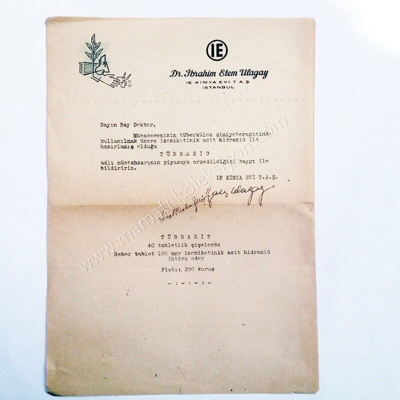Dr. İbrahim Etem Ulagay * Tübrazit tanıtım