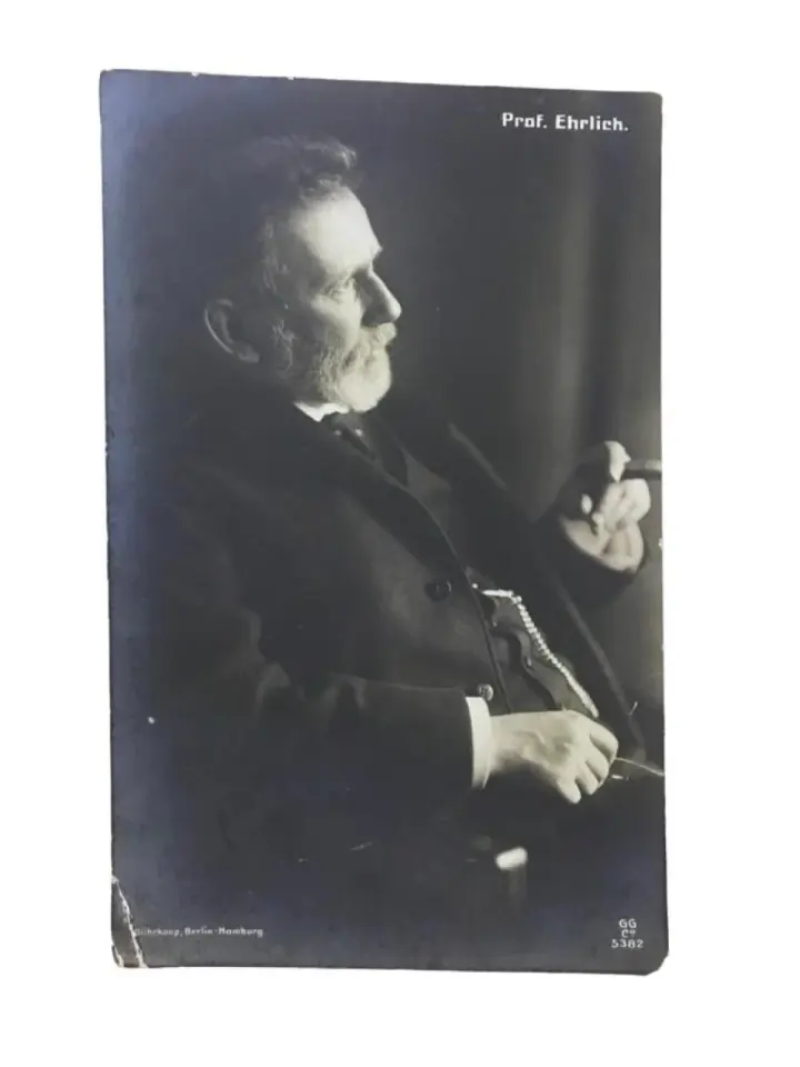 Prof. Paul Ehrlich * Kartpostal