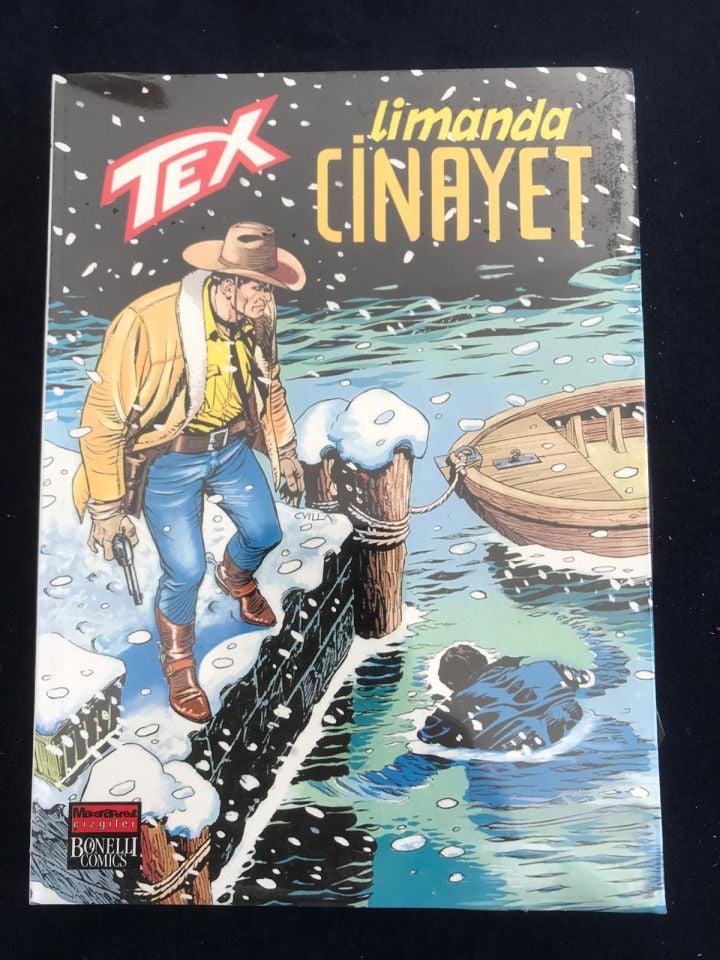 Tex - Limanda Cinayet / Ambalajında - Eski çizgi roman