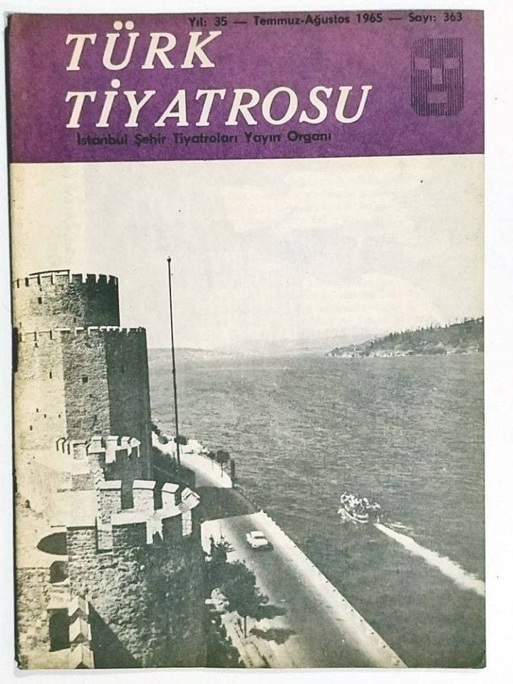 Türk Tiyatrosu Temmuz Ağustos 1965