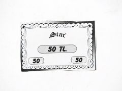 50 TL - Star / Şaka Reklam paraları