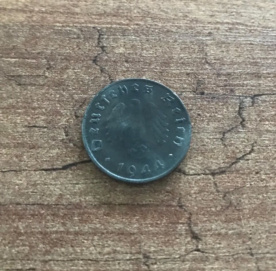 Nazi dönemi, Gamalı haçlı, 10 Pfennig 1944 - NADİRRR