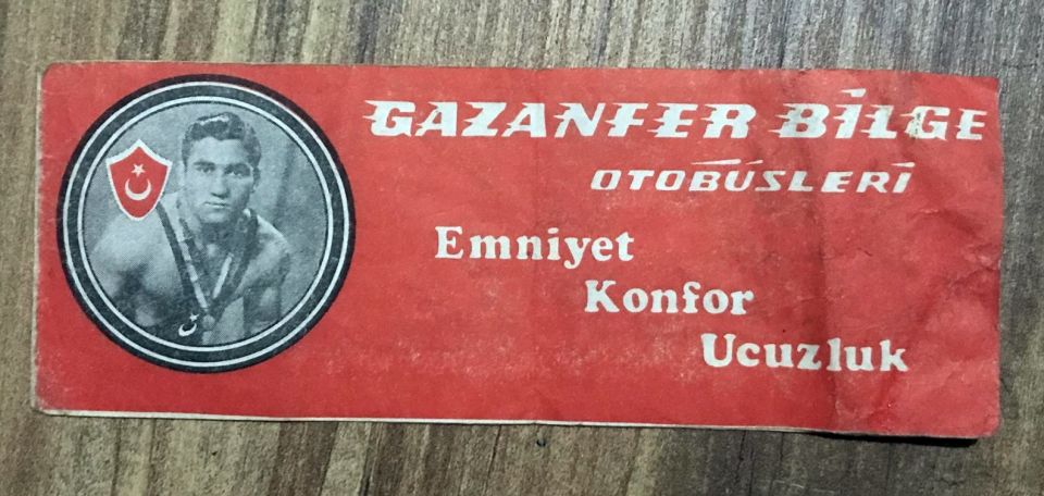 Gazanfer Bilge Otobüsleri / Otobüs bileti