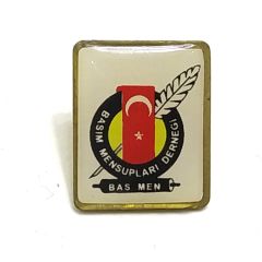 Basım Mensupları Derneği / Bas - Men / Rozet