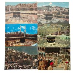 12 adet, Hac ve Kabe temalı kartpostal