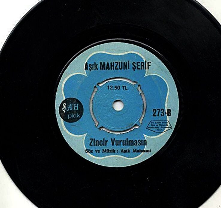Zincir vurulmasın - Karaoğlan / Aşık Mahzuni Şerif * 45'lik plak
