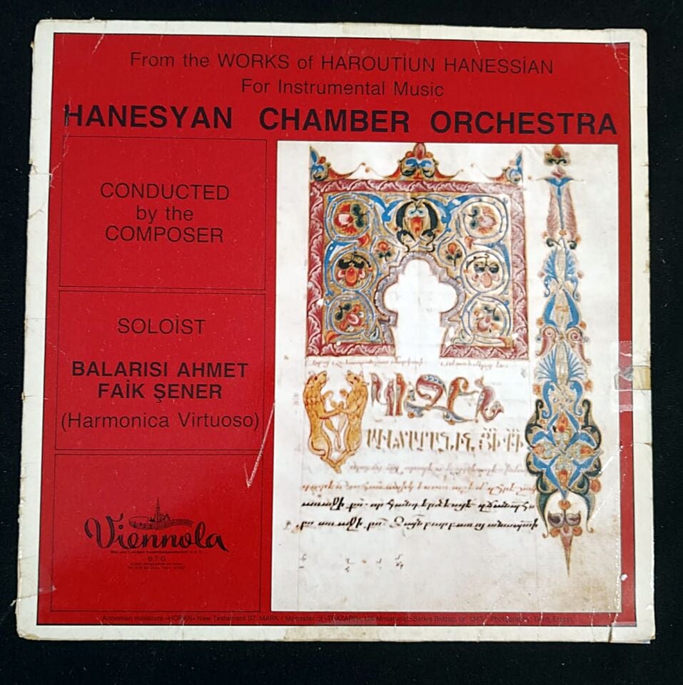 From the Works of Haroutiun Hanessian for Instrumental Music (Sadece kapaktır.)