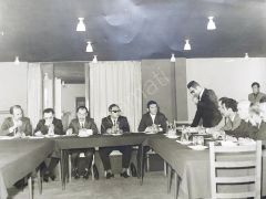 Yıldız İnşaat Proje Yarışması 2 adet büyük fotoğraf / Çınar otel 1970 - Efemera