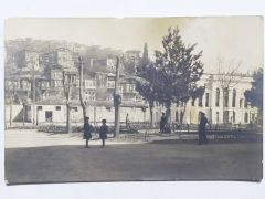 Saray bahçesi ve yukarı pazar - Fotoğraf