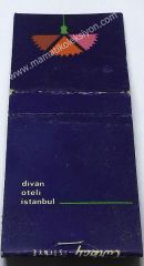 Divan Oteli  - Karanfil Resimli Kibrit Otel kibritleri