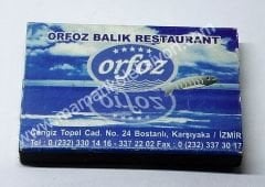 Orfoz Balık Restaurant   - Kibrit Yeme İçme Kültürü Kibritleri İzmir Karşıyaka