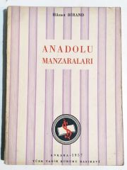 Anadolu manzaraları - Hikmet BİRAND / Kitap