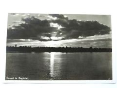 Sunset in Baghdat Irak  / Kartpostal