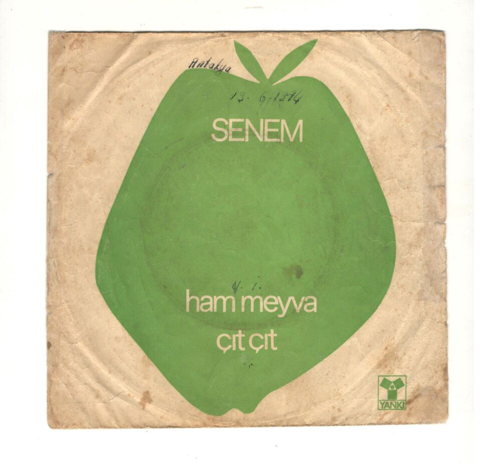 Senem - Ham meyva / Çıt çıt * 45'lik plak - NADİRRR