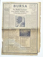 10 - 2. teşrin 1944 Bursa gazetesi