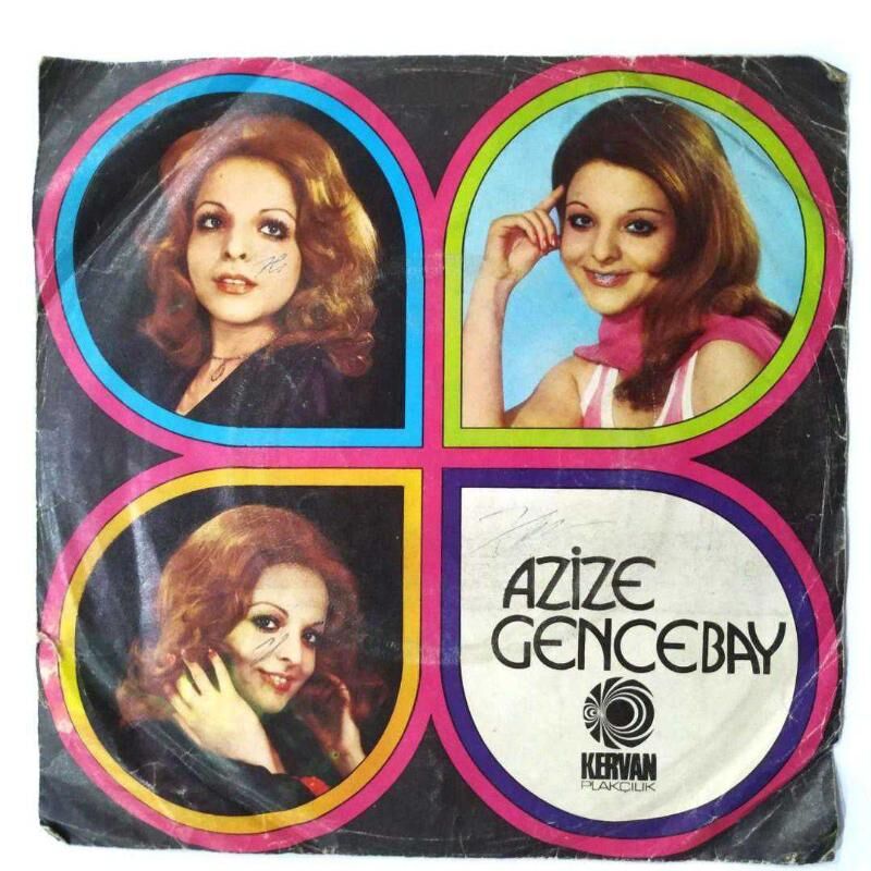 Damarımda kanımsın - Dönüşü yok bu yolun / Azize GENCEBAY * 45'lik plak