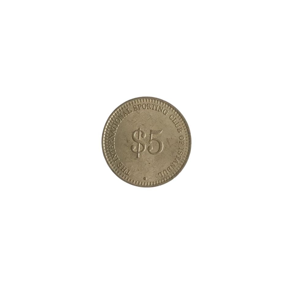 The International Sporting Club Of Istanbul - 5 $ / Jeton