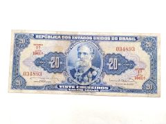 Vinte Cruzeiros Brasil / Brezilya - Nümismatik