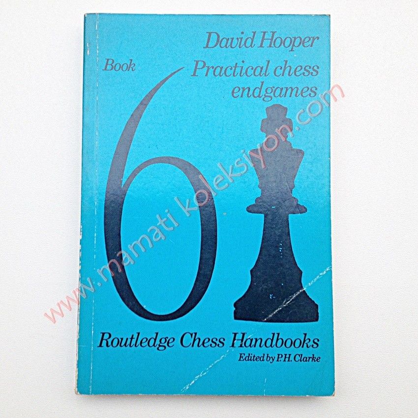 Practical chess endgames Chess books, Satranç Kitapları Routledge