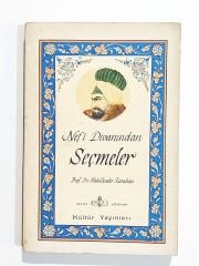 Nefi Divanından Seçmeler / Prof. Dr. Abdülkadir KARAHAN - Kitap