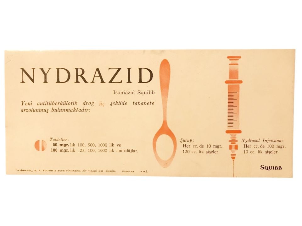 Nydrazid SQUIBB - Kurutma kağıdı