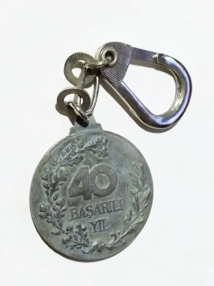 Etibank 40 başarılı yıl * Bronz anahtarlık