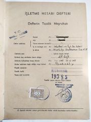 Nalbur ve İyi Su İşleri Yeşilköy - 1967 yılı Hesap defteri