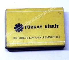 Türkay, Rutubete dayanıklı emniyetli kibrit