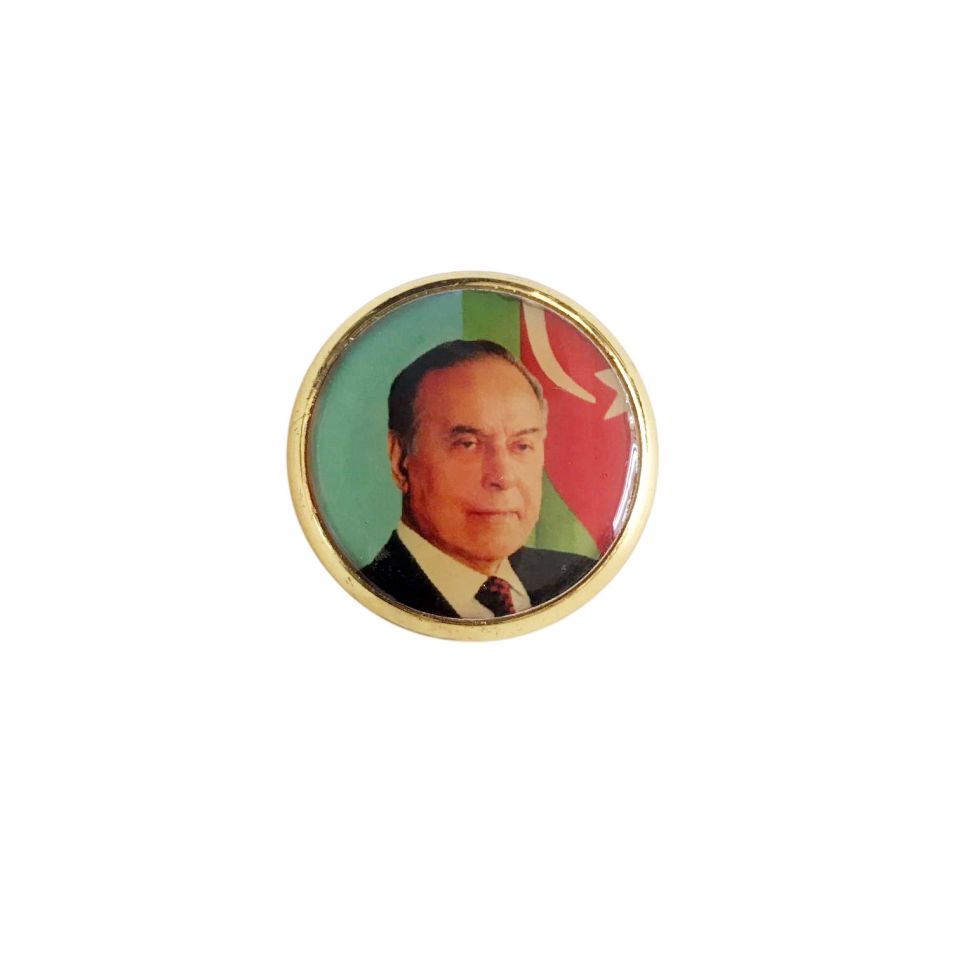 Azerbaycan - Haydar ALİYEV / Büyük boy rozet