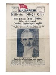Bursa, Mudanya Halkevi - Dağarcık gazetesi /15 Ağustos 1946