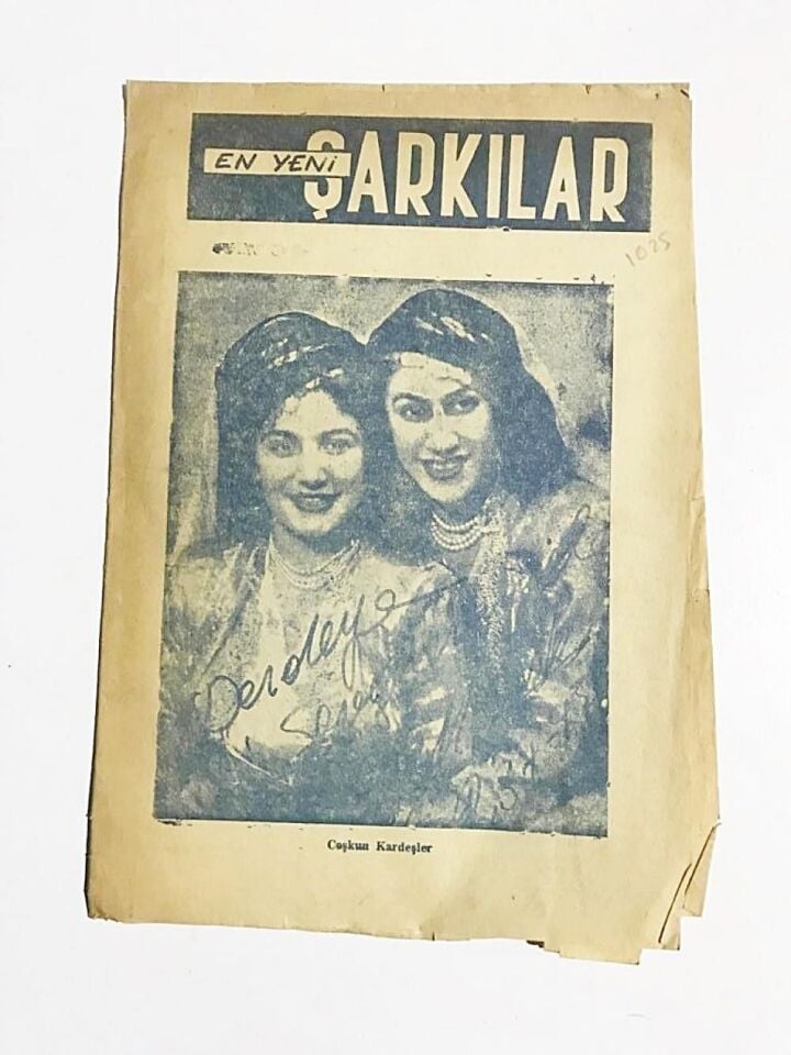 En yeni şarkılar * Coşkun kardeşler, kapaklı 1962