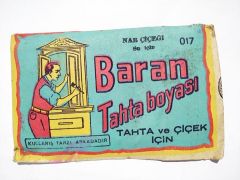 Baran Tahta boyası /  Nar Çiçeği