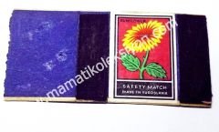 Safety Matches - Sunflover - Kibrit  Made in Yugoslavia