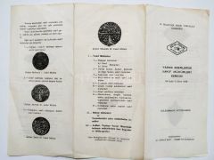 Yazma eserlerde Vakıf mühürleri sergisi 24 Eylül - 5 Ekim 1979  - Efemera