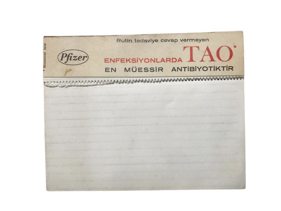Pfizer Tao - Bloknot