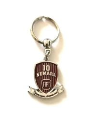 10 numara Fiat / İşimiz rahat, gücümüz Fiat- Anahtarlık