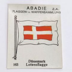 Danemark Lotsenflagge - Abadie Flaggen Wappensammlung